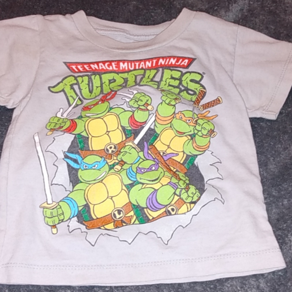 tmnt shirt 2t